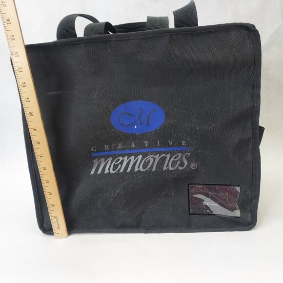 Creative Memories Memory Mate Tote Scrapbook Craft Album Zip Top Bag Extra Large - Picture 12 of 14